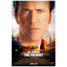 Load image into Gallery viewer, Mel Gibson Autographed 2000 The Patriot Original 27x40 Single-Sided Movie Poster