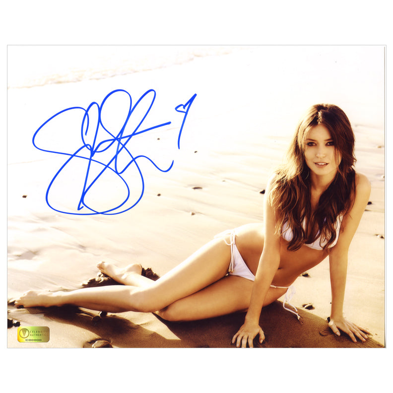 Summer Glau Autographed Beach 8x10 Photo