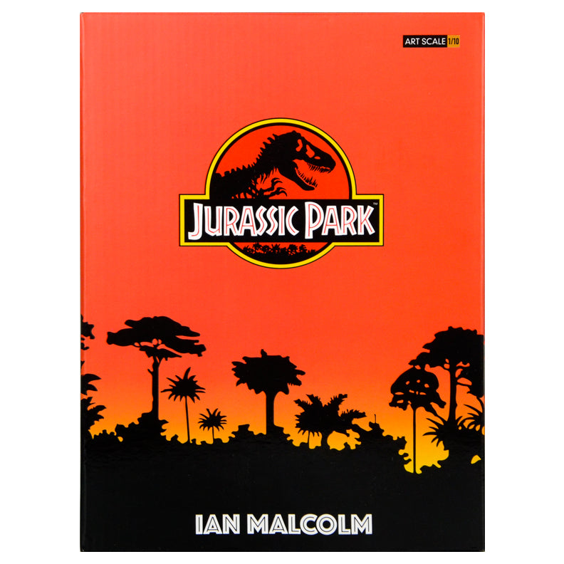 Jeff Goldblum Autographed Iron Studios Jurassic Park Dr. Ian Malcolm 1/10 Scale Art Statue