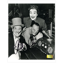 Load image into Gallery viewer, Frank Gorshin Autographed Classic Batman Riddler 8x10 Trio Photo