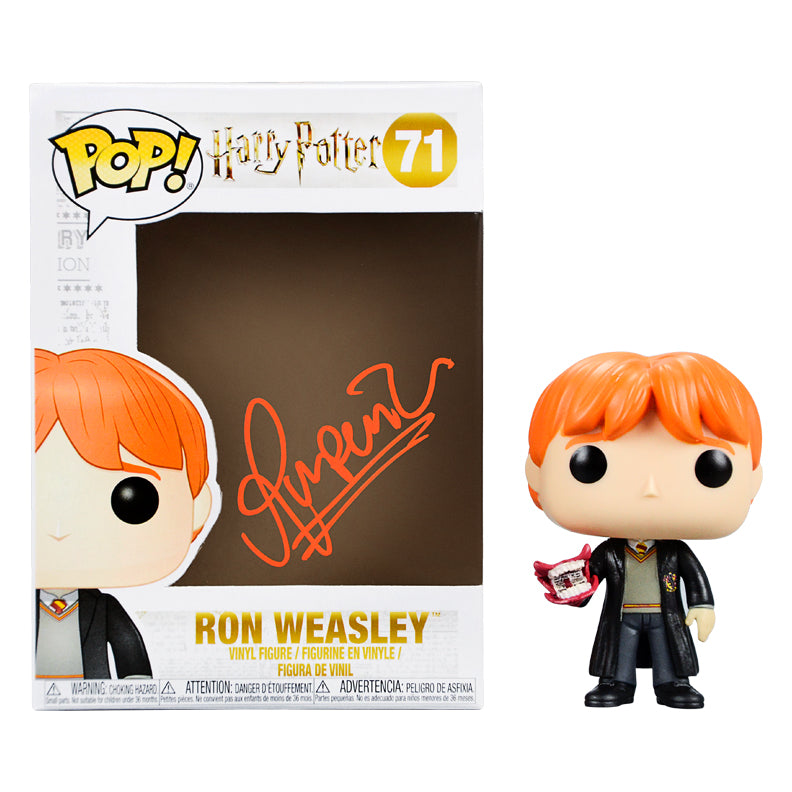 Rupert Grint Autographed Harry Potter Ron Weasley POP Vinyl Figure #71