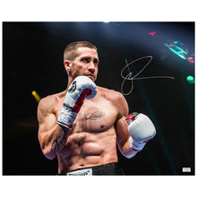 Load image into Gallery viewer, Jake Gyllenhaal Autographed Southpaw Billy Hope 16x20 Scene Photo
