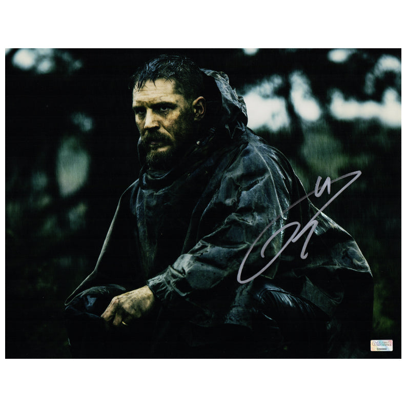 Tom Hardy Autographed 2015 The Revenant Scene 11x14 Photo