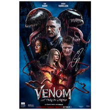 Load image into Gallery viewer, Tom Hardy Autographed 2021 Venom: Let There Be Carnage 16x24 Movie Poster