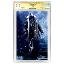 Load image into Gallery viewer, Tom Hardy Autographed 2022 Catwoman #41 CA Exclusive The Dark Knight Rises Bane Virgin Photo Cover Variant CGC SS 9.9