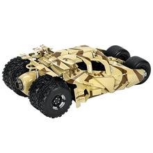 Load image into Gallery viewer, Tom Hardy Autographed 2012 The Dark Knight Rises 1:18 Scale Die-Cast Batmobile Camouflage Tumbler