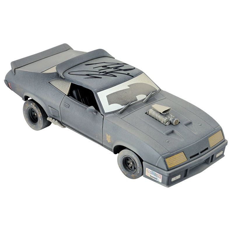 Mel Gibson, Tom Hardy Autographed 1:18 Scale Die-Cast Last of the V8 Interceptors 1973 Ford Falcon XB Weathered Version