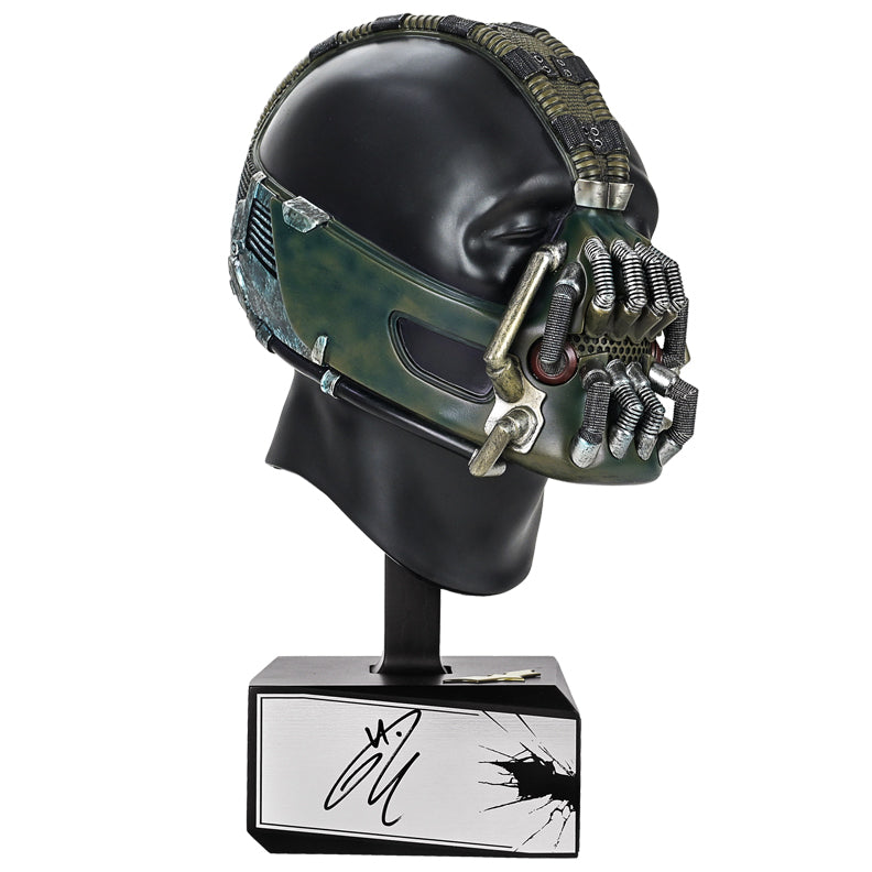 Tom Hardy Autographed The Dark Knight Rises Bane Replica Mask