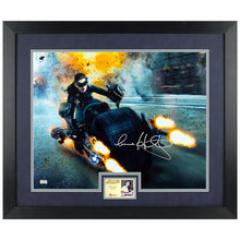 Load image into Gallery viewer, Anne Hathaway Autographed 2012 The Dark Knight Rises Catwoman Batpod Escape 16x20 Photo