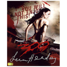 Load image into Gallery viewer, Lena Headey Autographed 300 Queen Gorgo 8x10 Poster Photo