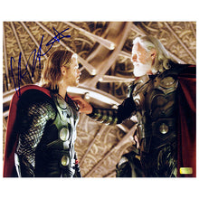 Load image into Gallery viewer, Chris Hemsworth Autographed Thor and Odin 8x10 Photo