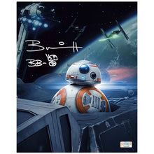 Load image into Gallery viewer, Brian Herring Autographed Star Wars: The Last Jedi BB-8 8x10 Photo