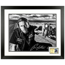Load image into Gallery viewer, Charlie Hunnam Autographed Sons of Anarchy Open Road 16x20 Photo
