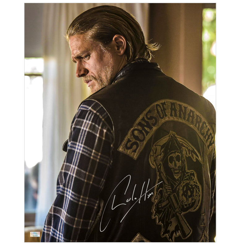 Charlie Hunnam Autographed Sons of Anarchy Jax Reaper 16x20 Photo