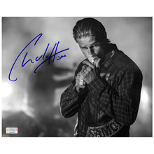 Load image into Gallery viewer, Charlie Hunnam Autographed Sons of Anarchy Night Run 8x10 Photo