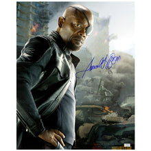 Load image into Gallery viewer, Samuel L. Jackson Autographed The Avengers: Age of Ultron Nick Fury 16x20 Photo