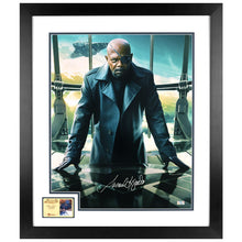 Load image into Gallery viewer, Samuel L. Jackson Autographed Captain America Winter Soldier Nick Fury 16x20 Photo