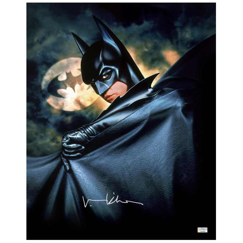Val Kilmer Autographed Batman Forever 16×20 Poster Art Photo
