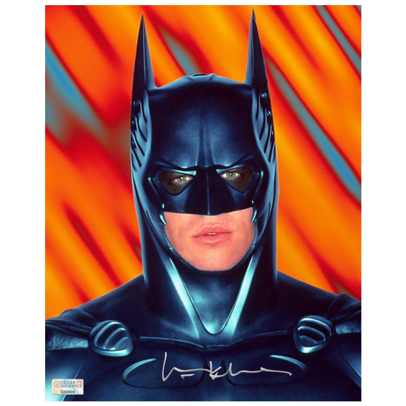 Val Kilmer Autographed Batman Forever 8×10 Portrait Photo
