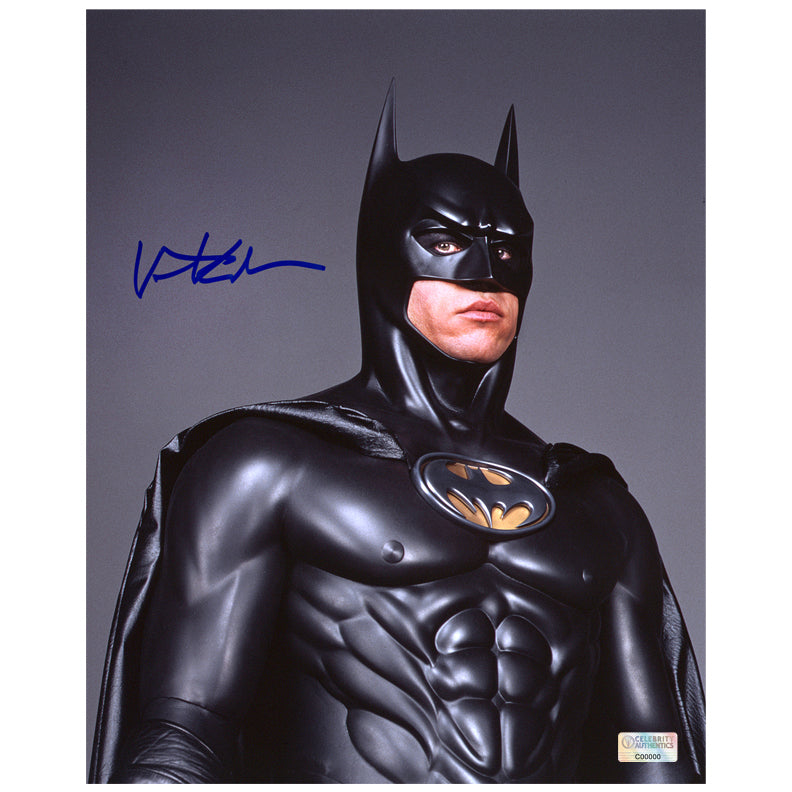 Val Kilmer Autographed Batman Forever 8x10 Studio Photo
