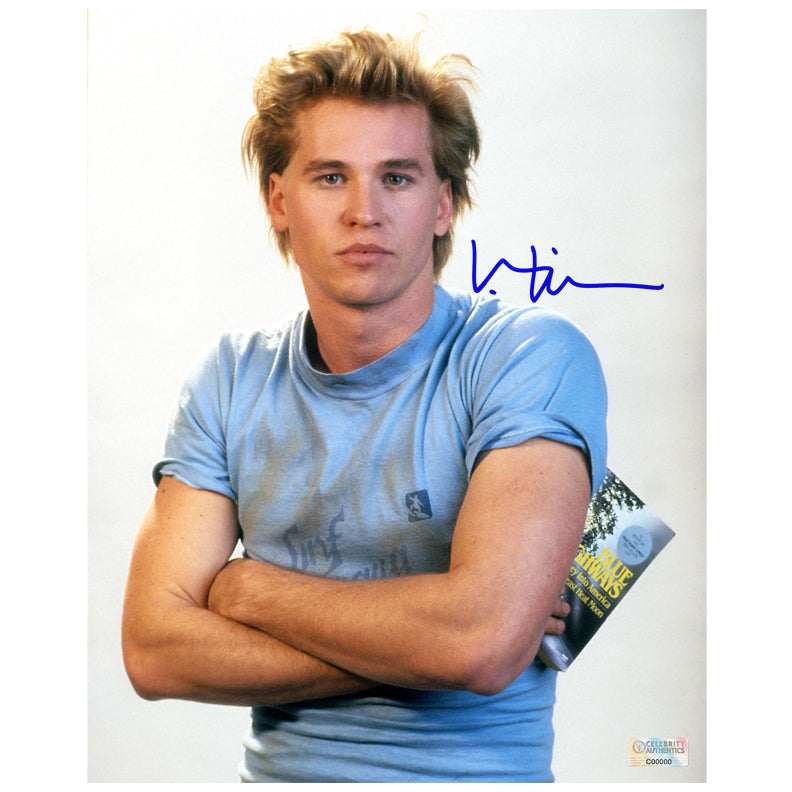 Val Kilmer Autographed Real Genius Chris Knight 8x10 Studio Photo