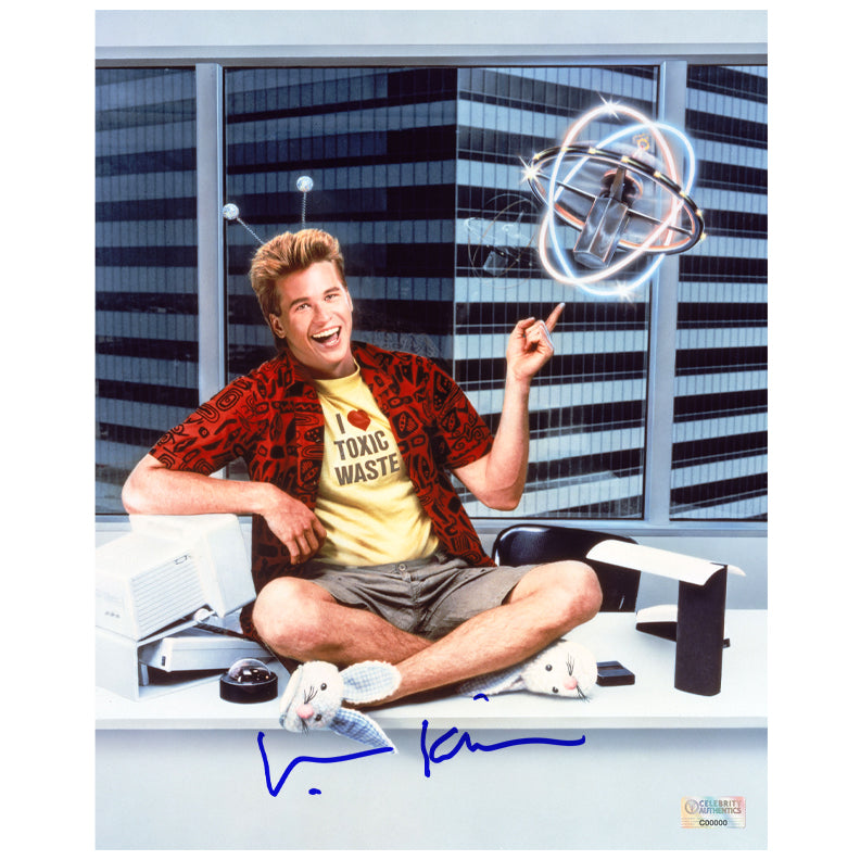 Val Kilmer Autographed Real Genius Chris Knight 8x10 Promo Photo