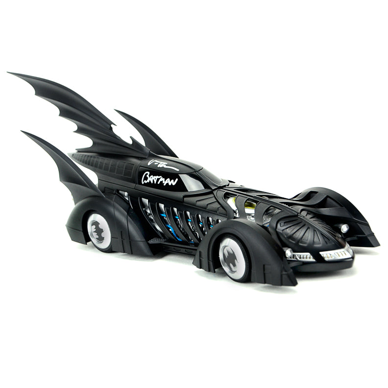 Val Kilmer Autographed Batman Forever 1:18 Scale Batmobile