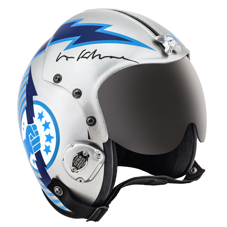 Val Kilmer Autographed Top Gun Iceman Authentic Aviator Helmet