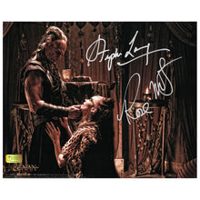 Load image into Gallery viewer, Rose McGowan and Stephen Lang Autographed Conan the Barbarian Marique and Zym Promise 8×10 Photo