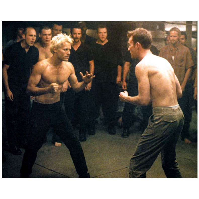 Jared Leto Autographed 1999 Fight Club Angel Face 8x10 Scene Photo with Edward Norton Pre-Order