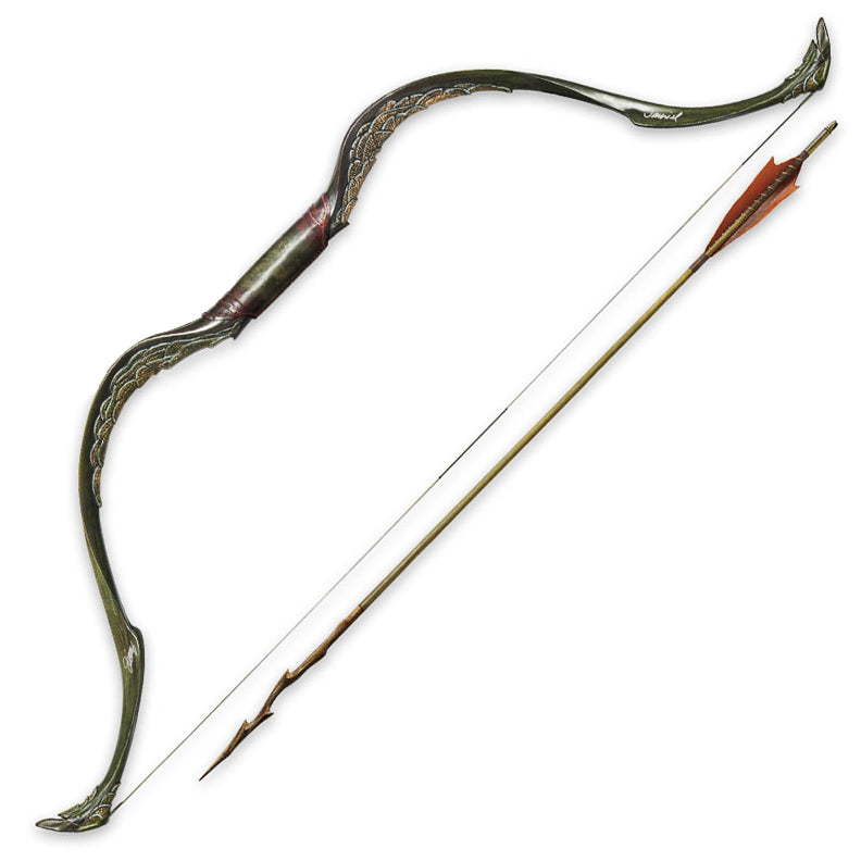 Evangeline Lilly Autographed The Hobbit Tauriel Elven Bow and Arrow Prop Replica