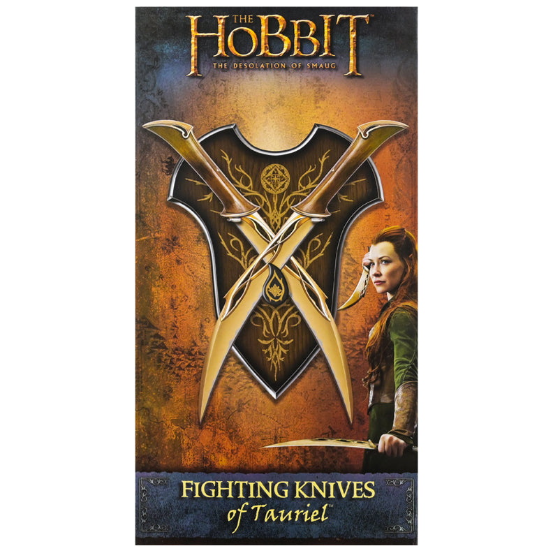 Evangeline Lilly Autographed The Hobbit The Fighting Knives of Tauriel