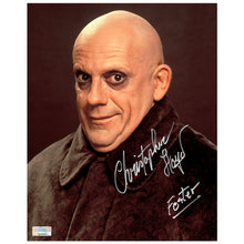 Load image into Gallery viewer, Christopher Lloyd Autographed Addams Family Uncle Fester 8x10 Photo
