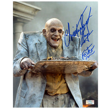 Load image into Gallery viewer, Christopher Lloyd Autographed Addams Family Uncle Fester 8x10 Scene Photo