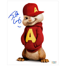 Load image into Gallery viewer, Justin Long Autographed Alvin and the Chipmunks 8x10 Photo