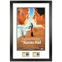 Load image into Gallery viewer, Ralph Macchio, Billy Zabka Autographed 1984 The Karate 16x24 Movie Poster