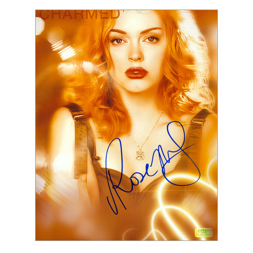 Rose McGowan Autographed Charmed City Lights 8×10 Photo