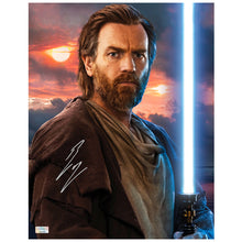 Load image into Gallery viewer, Ewan McGregor Autographed Obi Wan Portrait 11x14 Photo