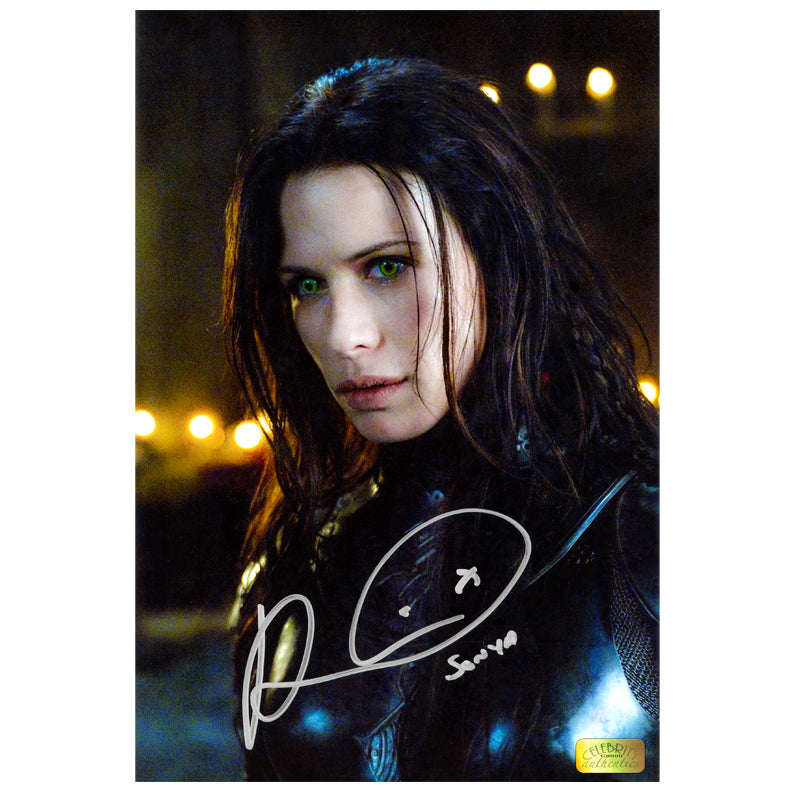 Rhona Mitra Autographed Underworld Rise of the Lycans Sonya 8×12 Photo