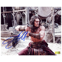 Load image into Gallery viewer, Jason Momoa Autographed Conan the Barbarian Cimmerian Warrior 8x10 Photo