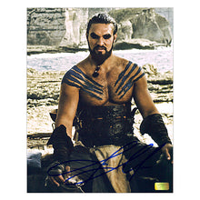 Load image into Gallery viewer, Jason Momoa Autographed Game of Thrones Nomad 8x10 Photo