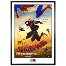 Load image into Gallery viewer, Shameik Moore Autographed Spider-Man Into The Spider-Verse Double Sided Original 27x40 Movie Poster with Special Inscription