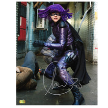 Load image into Gallery viewer, Chloe Grace Moretz Autographed Kick-Ass 2 Hit-Girl Alley Fight 11x14 Photo