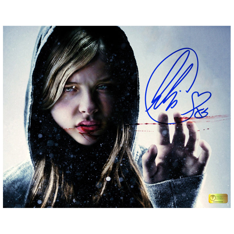 Chloe Grace Moretz Autographed Let Me In 8x10 Photo