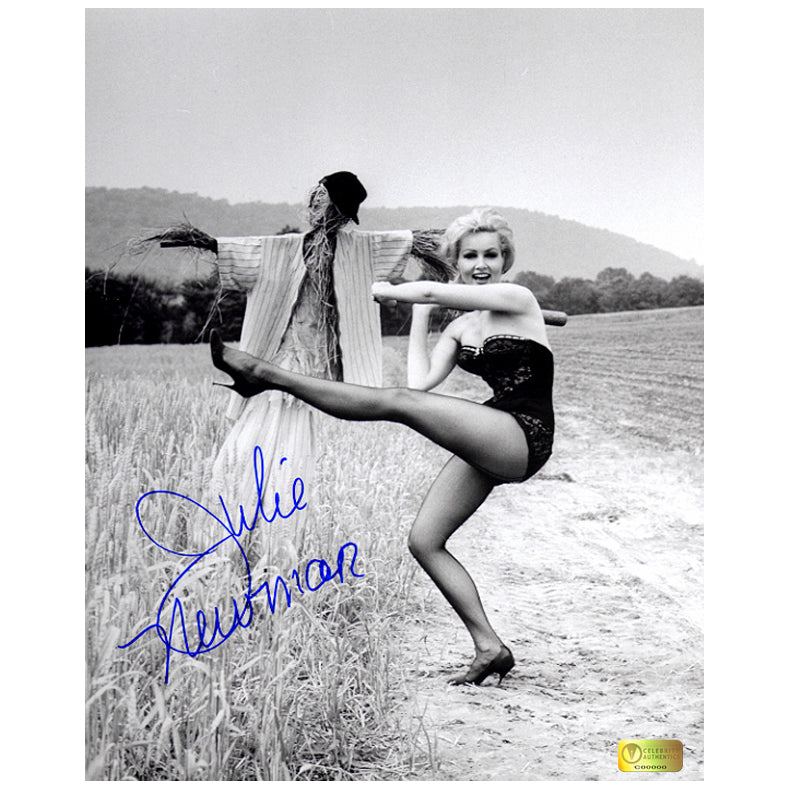Julie Newmar Autographed Play Ball 8x10 Photo