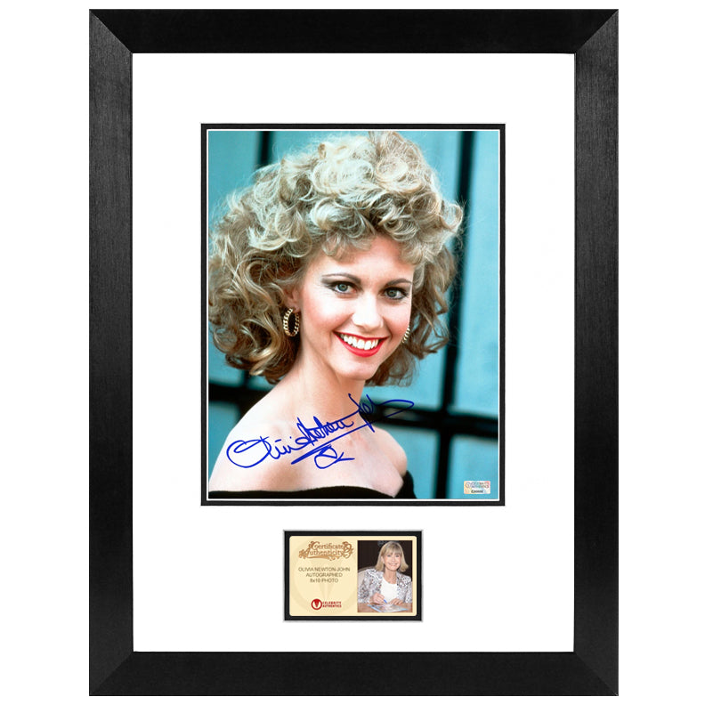 Olivia Newton-John Autographed Grease Sandy 8x10 Photo