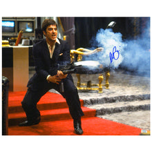 Load image into Gallery viewer, Al Pacino Autographed Scarface Tony Montana My Little Friend 16x20 Action Photo