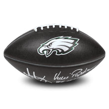 Load image into Gallery viewer, Mark Wahlberg and Vince Papale Autographed Invincible Philadelphia Eagles Logo Football