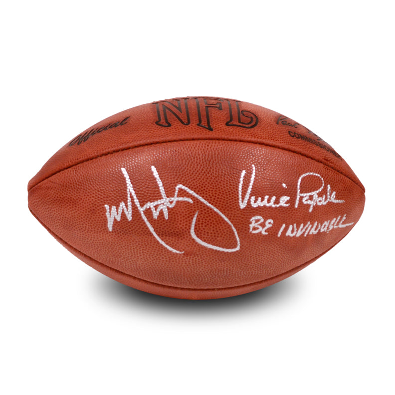 Mark Wahlberg and Vince Papale Autographed Invincible Philadelphia Eag –  Celebrity Authentics