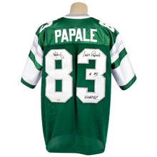 Load image into Gallery viewer, Mark Wahlberg and Vince Papale Autographed Invincible Philadelphia Eagles Jersey